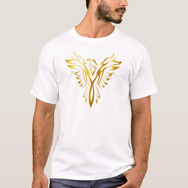 Camiseta ouro de phoenix (Frente)