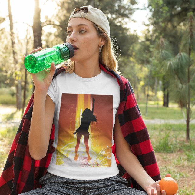 Camiseta Ouro Disco Mulher (Criador carregado)