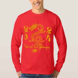 Camiseta Ouro do Ano do Dragão