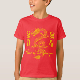 Camiseta Ouro do Ano do Dragão