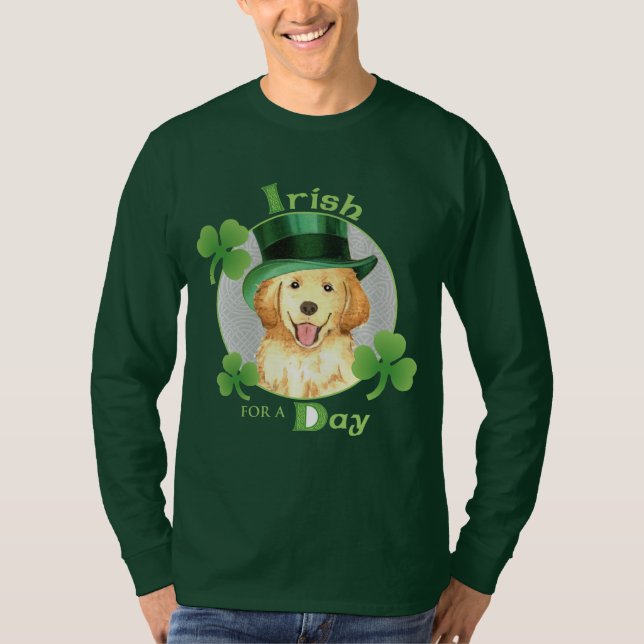 Camiseta Ouro do dia de St Patrick (Frente)