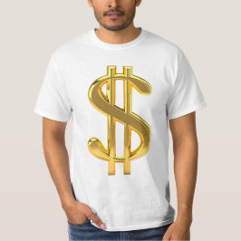 Camiseta Ouro Dólar - Sinal T Shirt