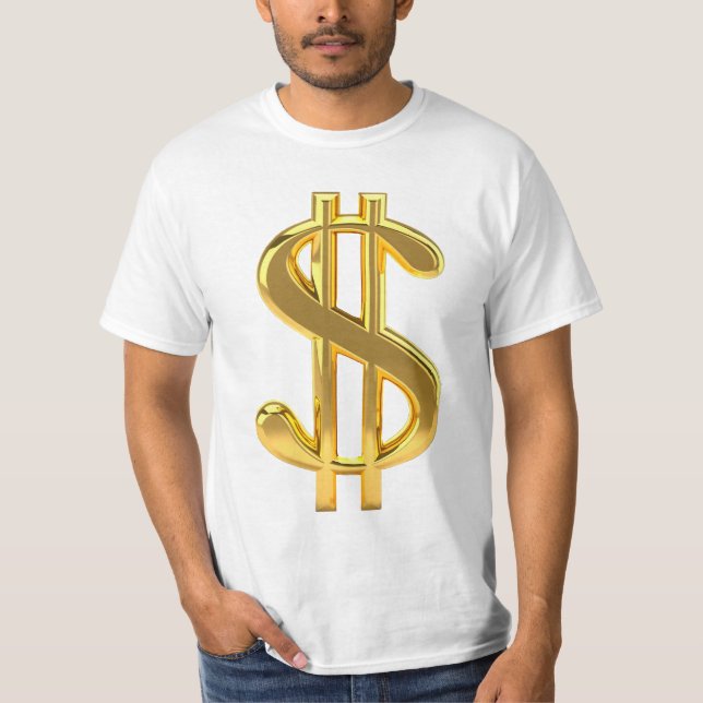 Camiseta Ouro Dólar - Sinal T Shirt (Frente)