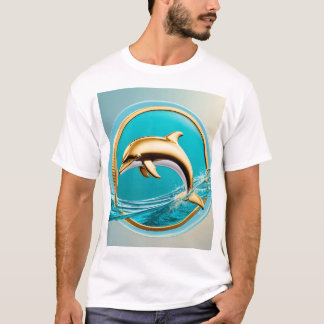 Camiseta Ouro Dolphin Dive T-Shirt