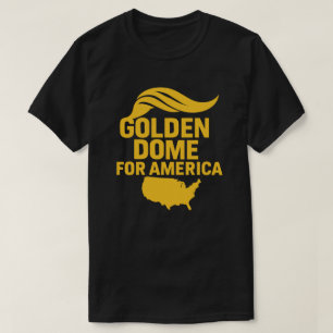 Camiseta Ouro Dome For America: Hair Shield Shield USA" Sat