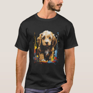 Camiseta Ouro Doodle Puppy