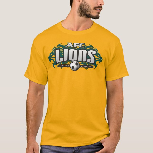 Camiseta Ouro dos leões do AFC (nenhum #) (Frente)