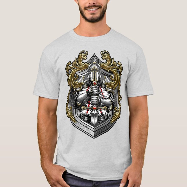Camiseta Ouro dos Templários (Frente)