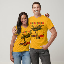 Camiseta Ouro Eagle's Freedom Flight