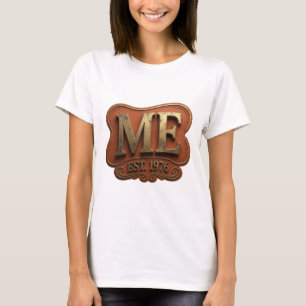 Camiseta Ouro Edgy ME EST 1976 Impressão