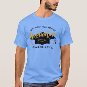 Camiseta Ouro Elegante moderno preto