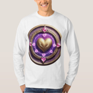 Camiseta Ouro Heart Mandala