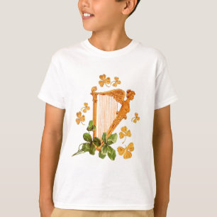 CAMISETA OURO IRISH HARP