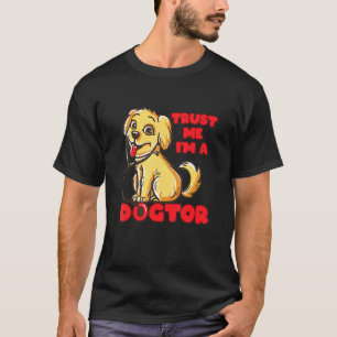 Camiseta Ouro Labrador Retriever Puppy Vet Tech Ve
