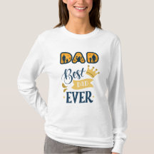 Ouro Laranja e Dia de os pais Moderno Azul