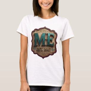 Camiseta Ouro Legal ME EST 1987 Motivo Artístico v2
