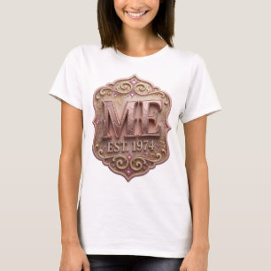 Camiseta Ouro Limpo ME EST 1974 Design Personalizado