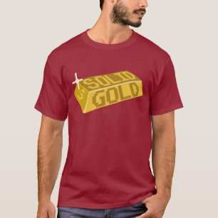 Camiseta Ouro maciço