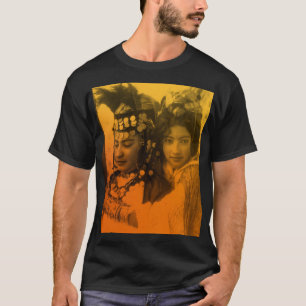 Camiseta Ouro Magrebe Ouled Naïl Berber Rapariga Mulher do 