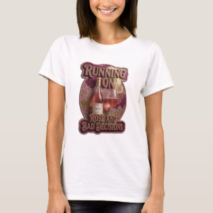 Camiseta Ouro Marcante CORRENDO SOBRE ROSA E MÁS DECISÕES