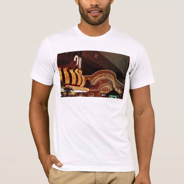 Camiseta Ouro Nugget Las Vegas (Frente)