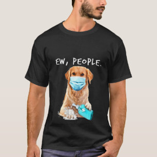 Camiseta Ouro Para Mulheres - Pessoas Ew Vestindo Um Rosto