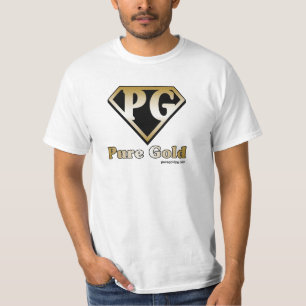 Camiseta Ouro puro com texto