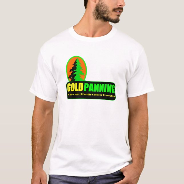 Camiseta Ouro que sonda filtrando a família exterior do (Frente)