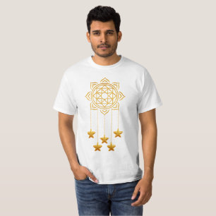 Camiseta Ouro Ramadan Vibes Happy Ramadan Kareem