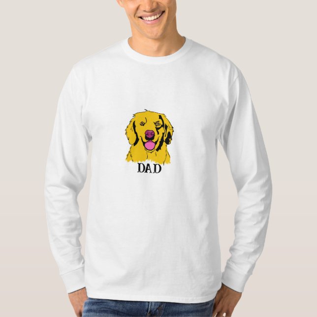 Camiseta Ouro Retriever Art (Frente)