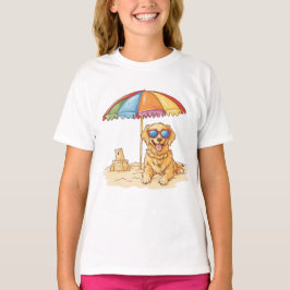 Camiseta Ouro Retriever Beach og