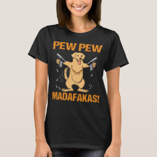 Camiseta Ouro Retriever Cachorro Dourado