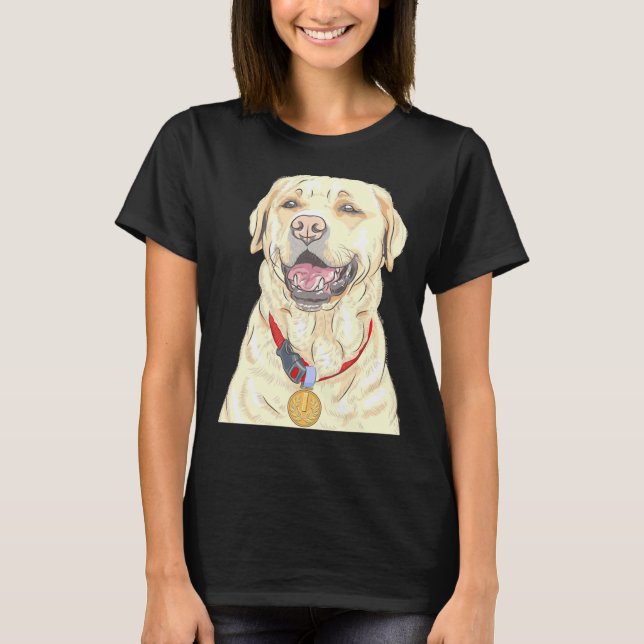 Camiseta Ouro Retriever Champion (Frente)