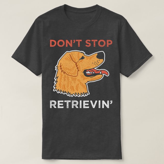 Camiseta Ouro Retriever Dog 2 (Frente do Design)