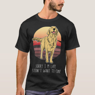 Camiseta Ouro Retriever Dog Vintage