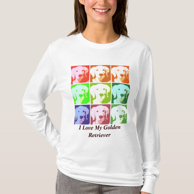 Camiseta Ouro Retriever Love (Frente)