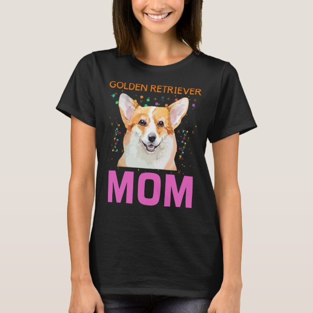 Camiseta Ouro Retriever Mãe 166 (Frente)