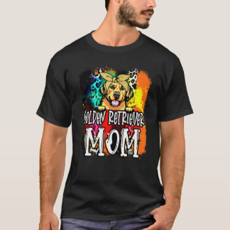 Camiseta Ouro Retriever Mãe Cão