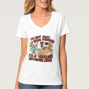 Camiseta Ouro Retriever Mãe Cartografia