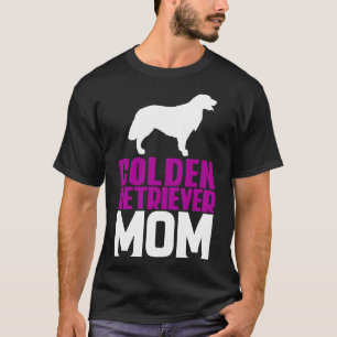 Camiseta Ouro Retriever Mãe Rosa