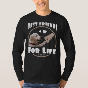Camiseta Ouro Retriever Melhores Amigos Presentes Engraçado
