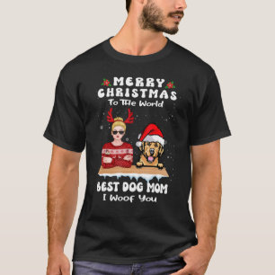 Camiseta Ouro Retriever Natal Para O Melhor Cão Do Mundo