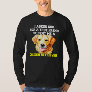 Camiseta Ouro Retriever Proprietário De Cachorro Que Pedi P