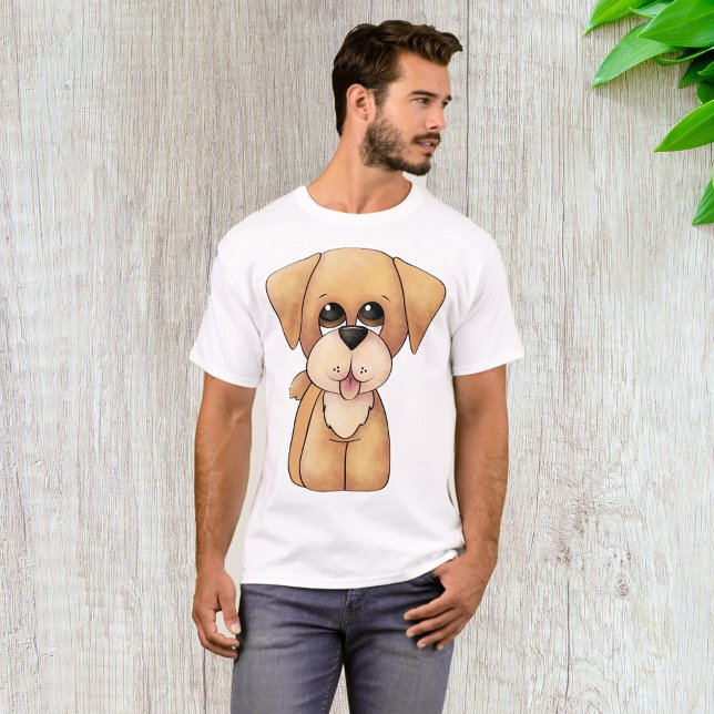 Camiseta Ouro Retriever Puppy (Criador carregado)