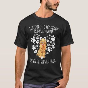 Camiseta Ouro Retriever Pws Cachorro Cachorro Cachorro Cach