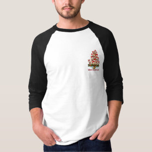 Camiseta Ouro Retriever Santa Hat Xmas Cães Feliz Natal