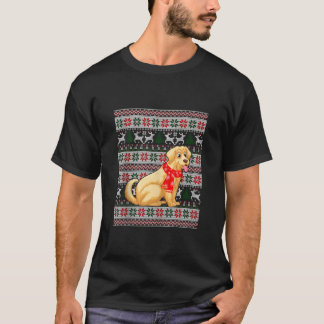 Camiseta Ouro Retriever Vover Família Natal Combinação P