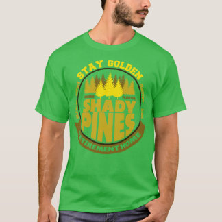 Camiseta Ouro Shady Pines para Retirada