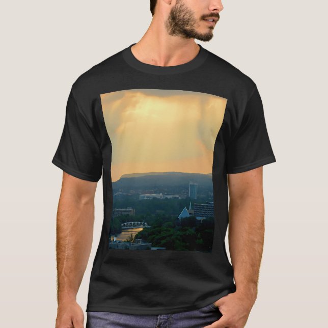 Camiseta Ouro Sunset Ativo (Frente)