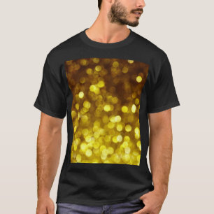 Camiseta Ouro: textura festiva de Natal.